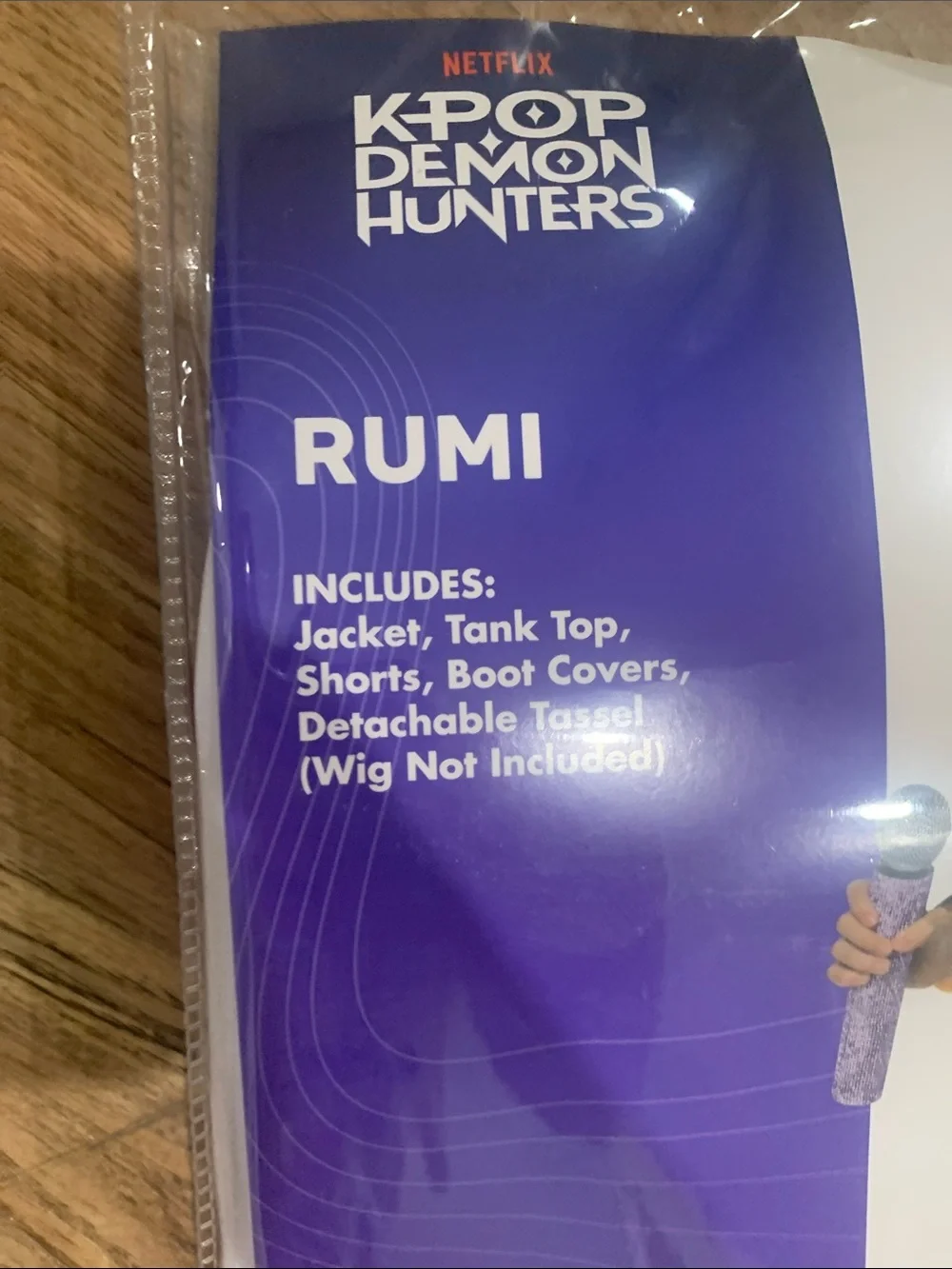 Netflix K-Pop Demon Hunters Rumi Kids size Large costume -